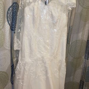 Plus size wedding gown